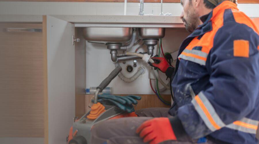 Professional slab leak plumber services in Eagle, MI